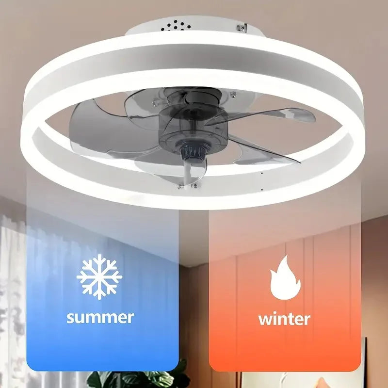 Ceiling Fan With Light And Remote Control