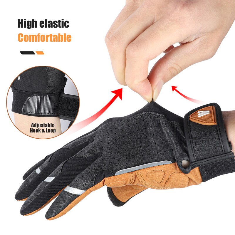 Cycling Gloves Touch Screen Men Women MTB Bike Gloves Half/Full Finger Fitness Gym Running Sports - outpostpocket