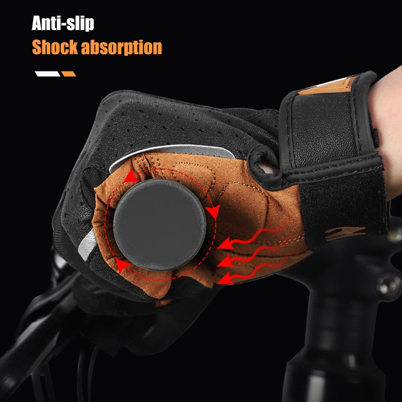 Cycling Gloves Touch Screen Men Women MTB Bike Gloves Half/Full Finger Fitness Gym Running Sports - outpostpocket