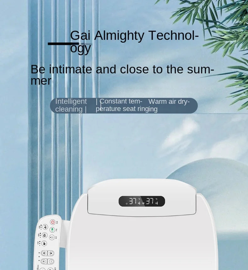 Intelligent Toilet Lid Sterilization, Universal, Fully Automatic Seat, Constant Temperature, Heating Cleaning, Warm Air Drying