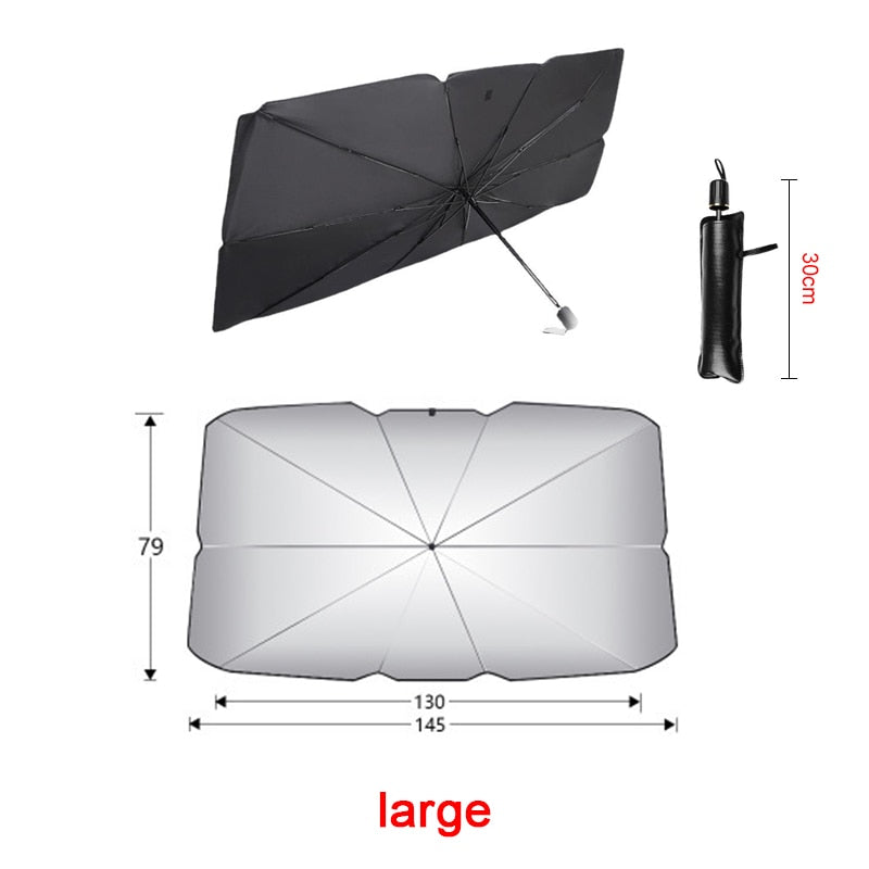 Car Sunshade Umbrella Car Sun Shade - outpostpocket