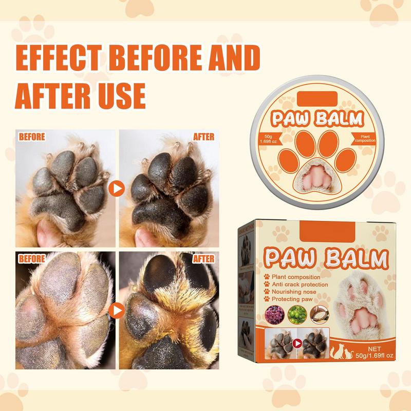 Dog Paw Balm Pet Moisturizing Paw Cream Natural Dog Cat Paw Wax For Dry Paws &amp; Nose Pet Paw Balm Dogs Paw Protectors - outpostpocket