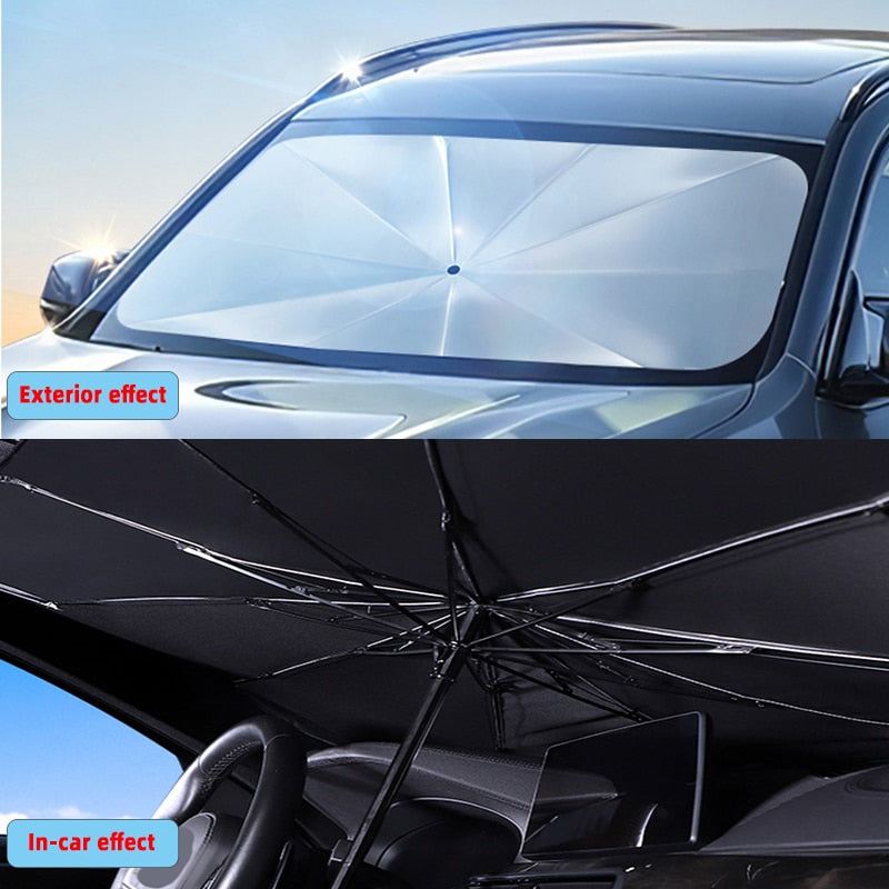 Car Sunshade Umbrella Car Sun Shade - outpostpocket