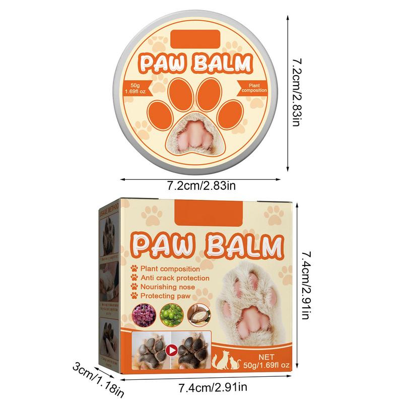 Dog Paw Balm Pet Moisturizing Paw Cream Natural Dog Cat Paw Wax For Dry Paws &amp; Nose Pet Paw Balm Dogs Paw Protectors - outpostpocket