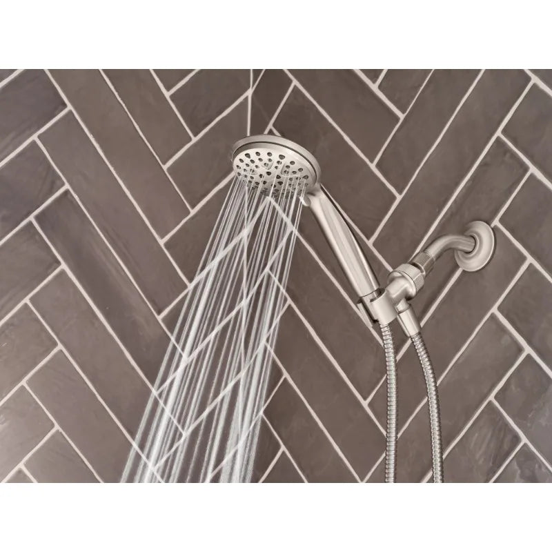 Moen 6-Mode Attune Hand Held Shower Head in Spot Resist Brushed Nickel 218H0SRN