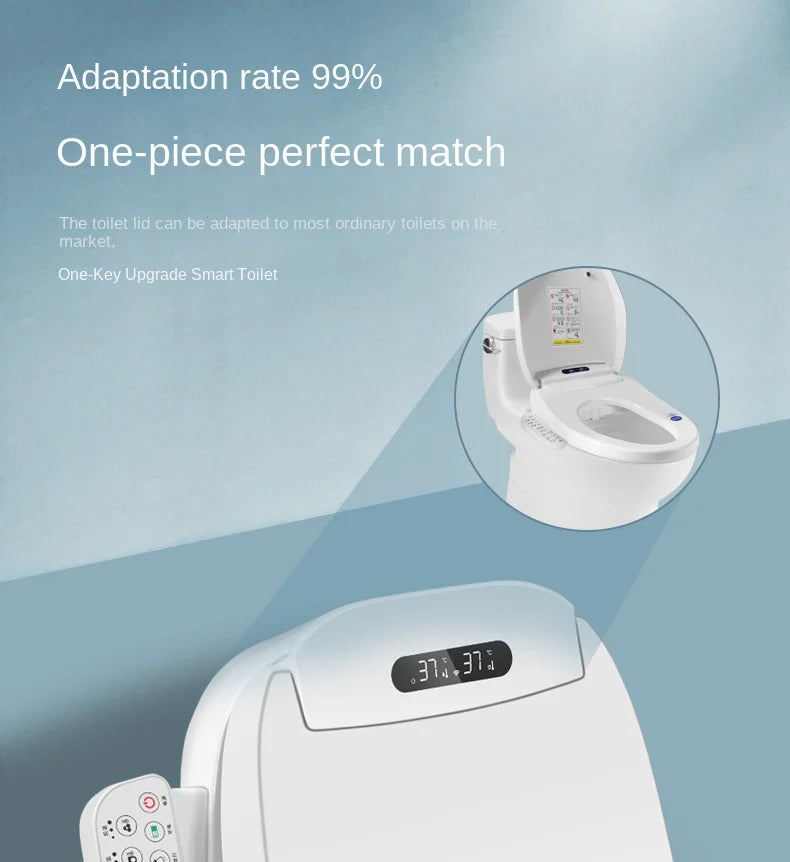 Intelligent Toilet Lid Sterilization, Universal, Fully Automatic Seat, Constant Temperature, Heating Cleaning, Warm Air Drying