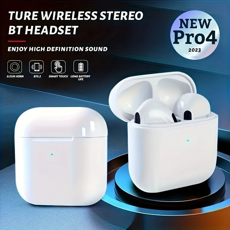 Wireless Headphones Earphone Bluetooth-compatible 5.0 Waterproof Headset with Mic for iPhone