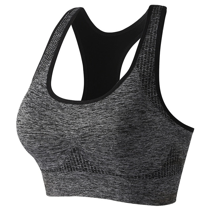 Women Sports Bras Tights Crop Top Yoga Vest Shockproof Bras For Women 2022 Breathable - outpostpocket