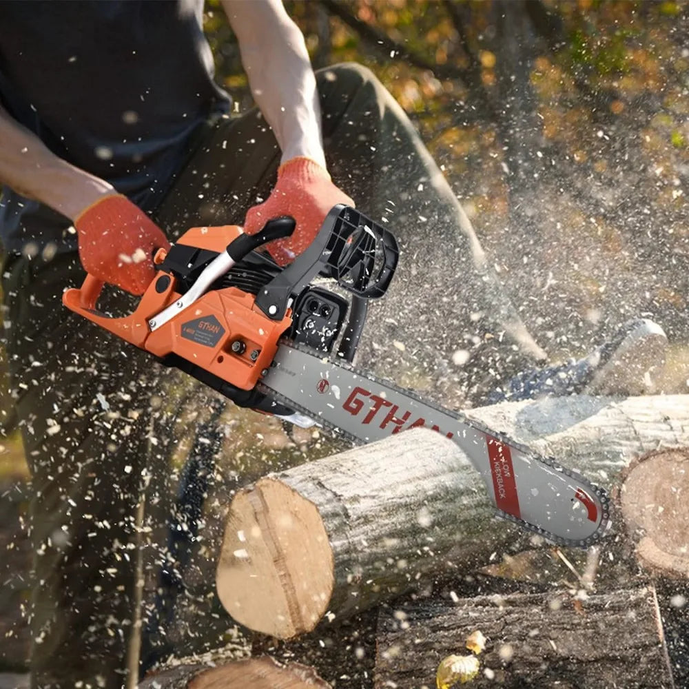 62cc 2-Cycle Gasoline Powered Chain Saws