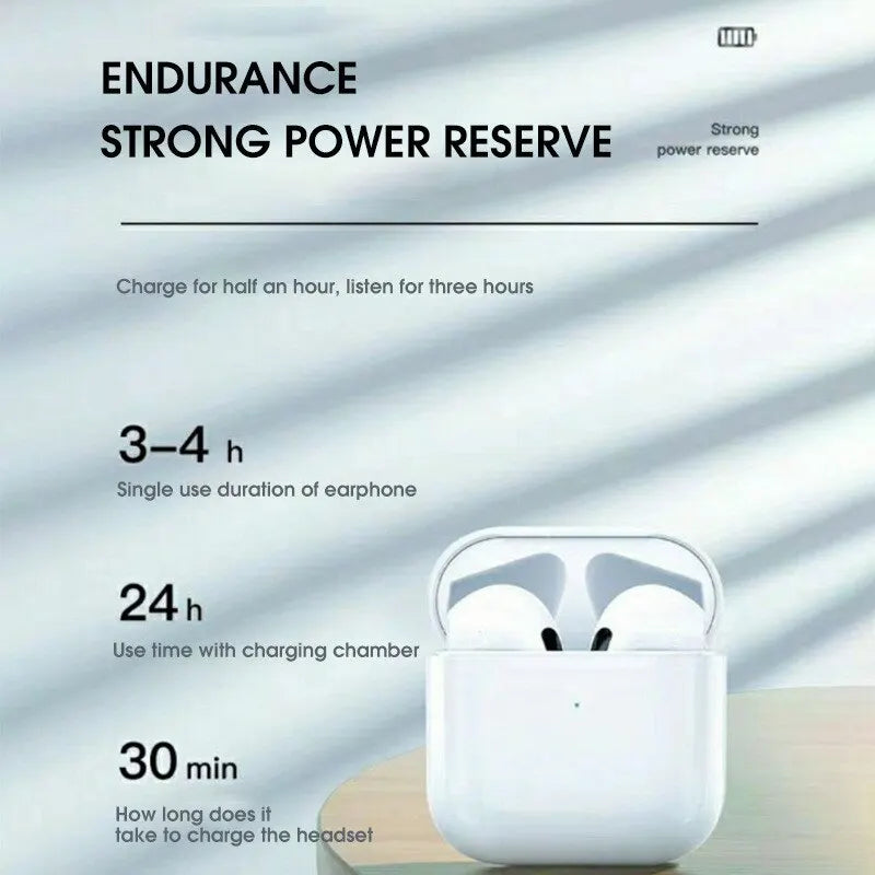 Wireless Headphones Earphone Bluetooth-compatible 5.0 Waterproof Headset with Mic for iPhone