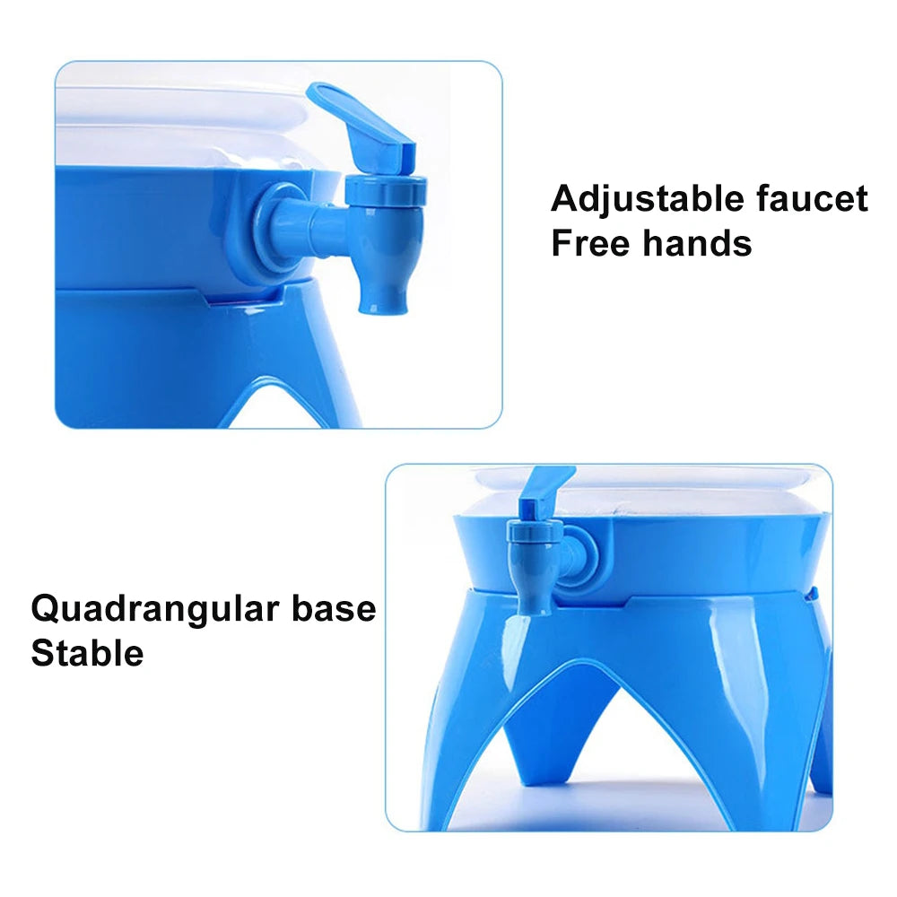 Outdoor Folding Water Bucket 3.5/5.5/7.5L/9.5L Water Container For Camping Travel Storage