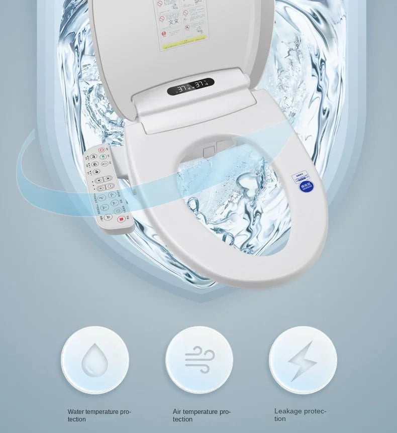 Intelligent Toilet Lid Sterilization, Universal, Fully Automatic Seat, Constant Temperature, Heating Cleaning, Warm Air Drying