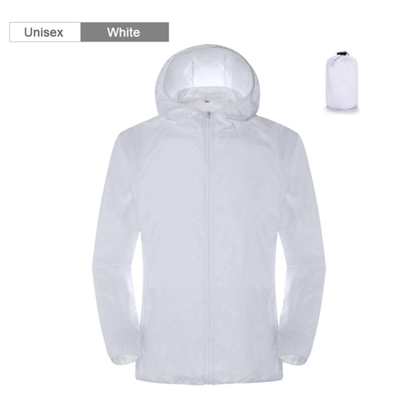 Camping Rain Jacket Men Women Waterproof Sun Protection Clothing Fishing Hunting Clothes Quick Dry - outpostpocket