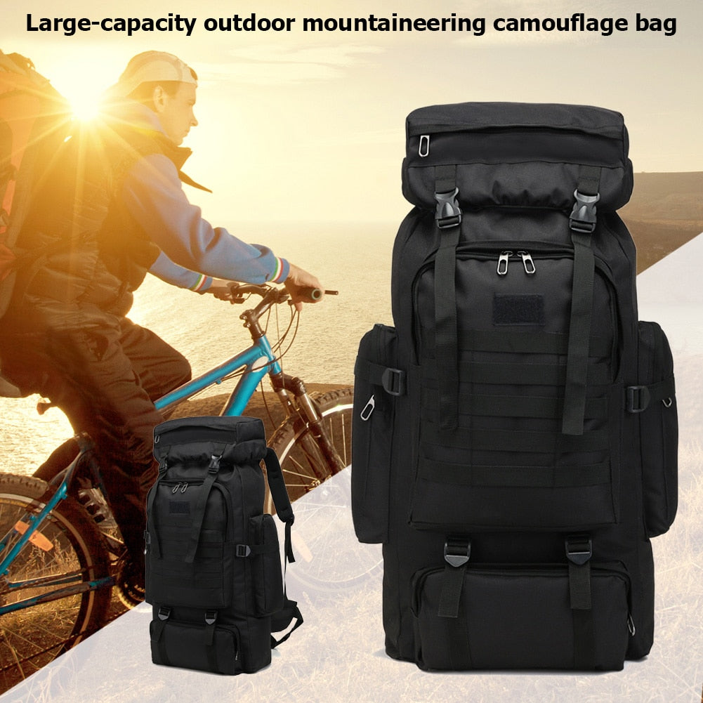 Waterproof 80L Military Tactical Backpack - outpostpocket