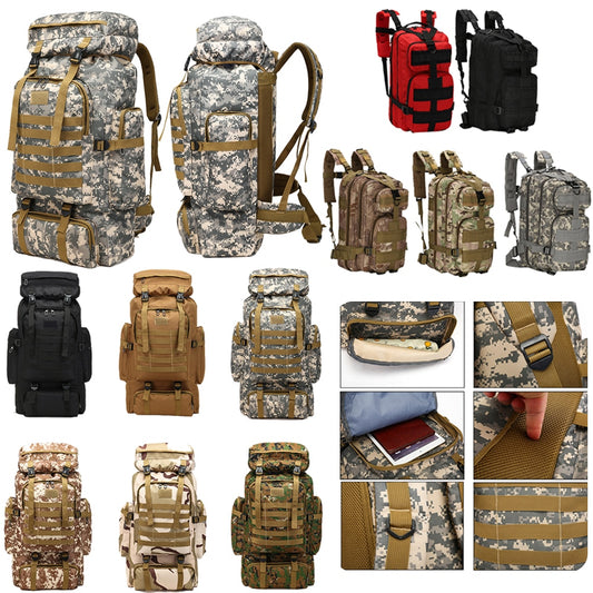 Waterproof 80L Military Tactical Backpack - outpostpocket