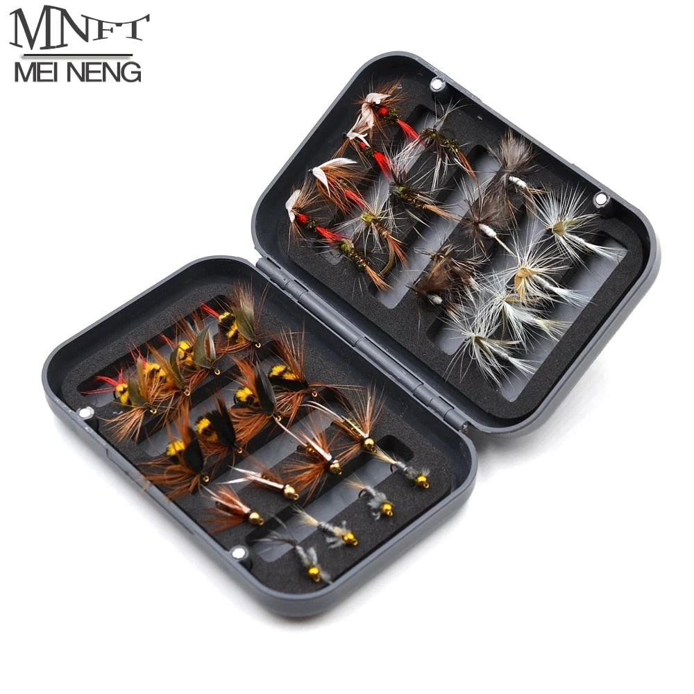 Fishing Lure Dry/Wet Flies Nymphs Ice Fishing Lures Artificial Bait storage - outpostpocket